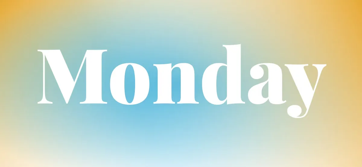 'Monday, a love note'